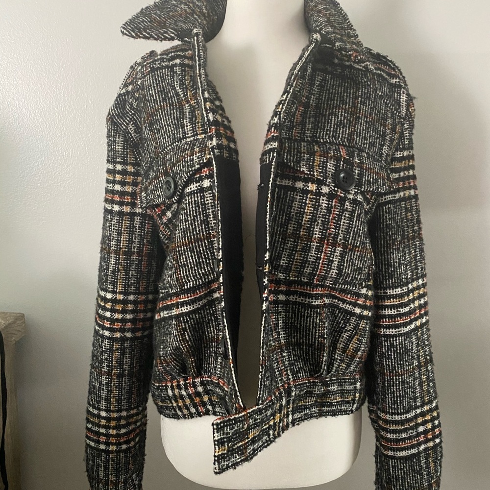 Free People Bomber Wool Jacket